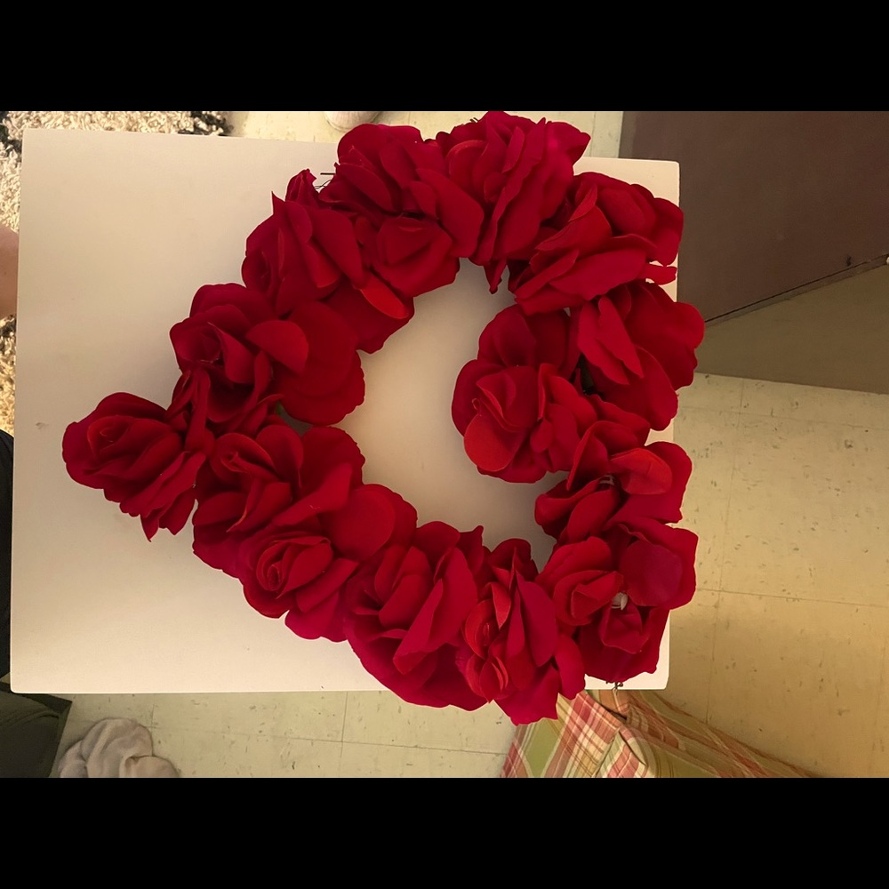 Beautiful Valentine Wreath
